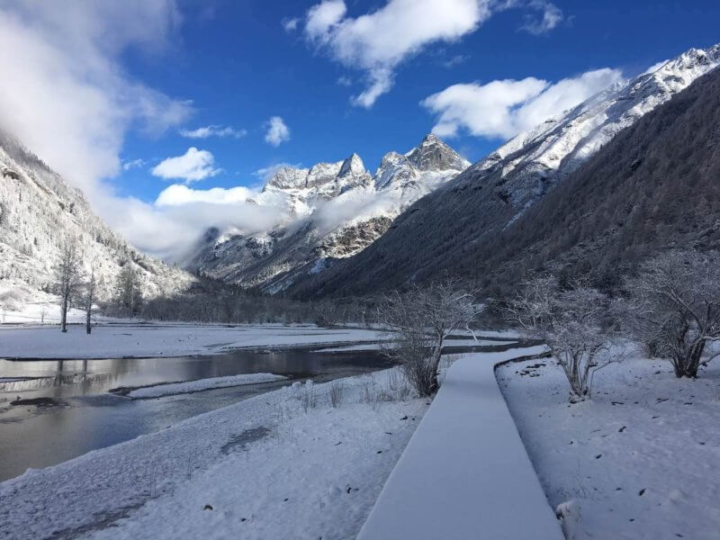 四川雪景 四川雪景